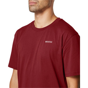 2022 Mystic Twisted T-Shirt Fr Herren Mystic - Merlot